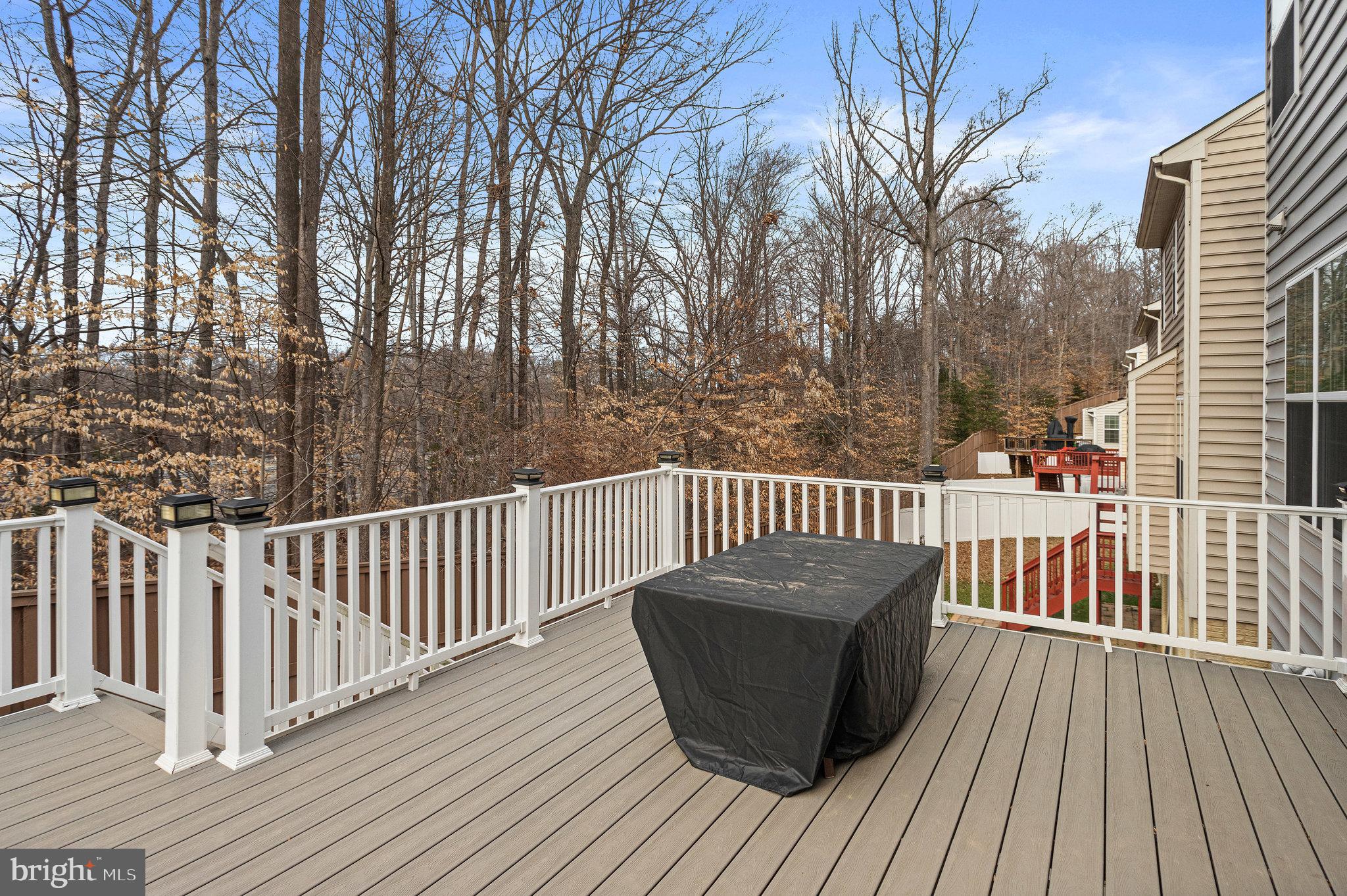 3445 Eagle Ridge Drive Woodbridge, VA 22191 - Photo 34 of 39 a view of balcony with wooden floor and fence