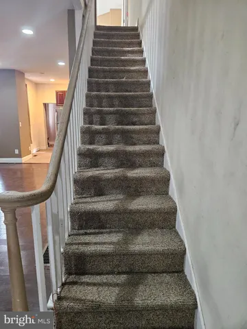 a view of empty room with a sink