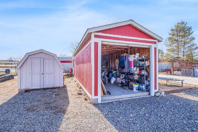 a view of a house with porch