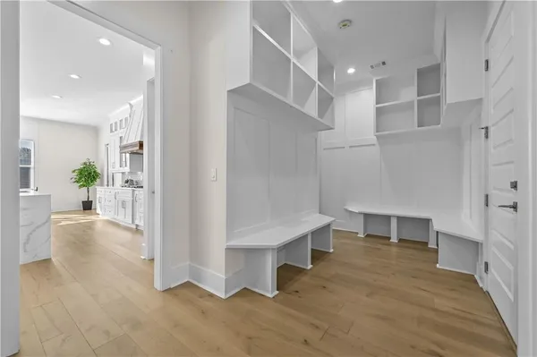 wooden floor in an empty room