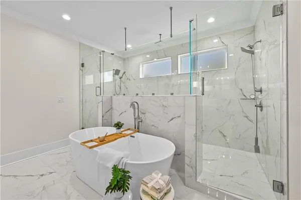 a view of a garden and basketball court