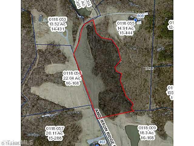 10.5-acres Anderson Ridge Road Mebane, NC 27302 - Photo 2 of 14 Aerial View.