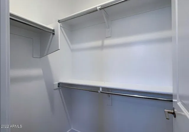 a utility room with cabinets