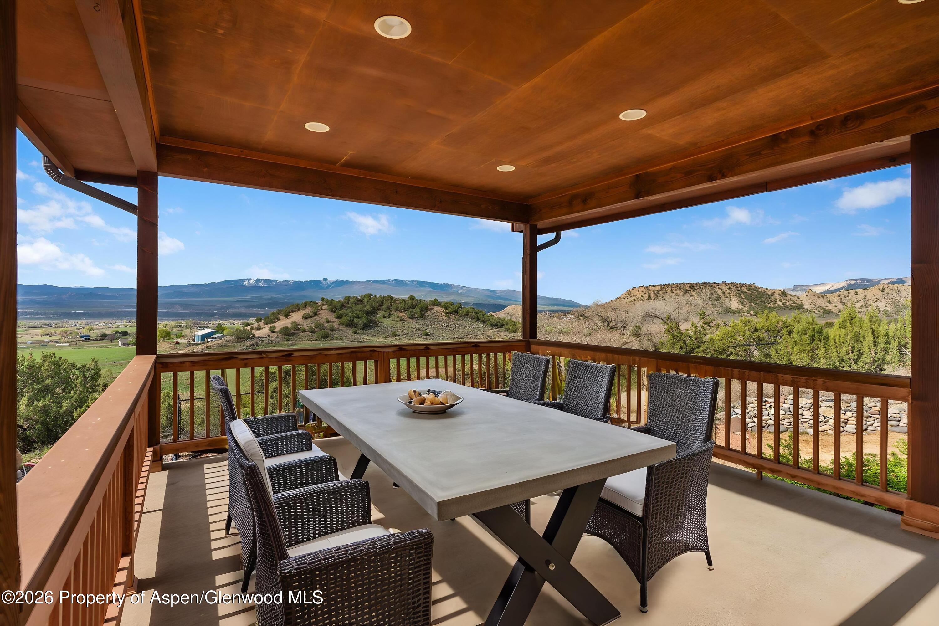 450 Summer Falls Road Silt, CO 81652 - Photo 7 of 50 a view of a balcony with furniture