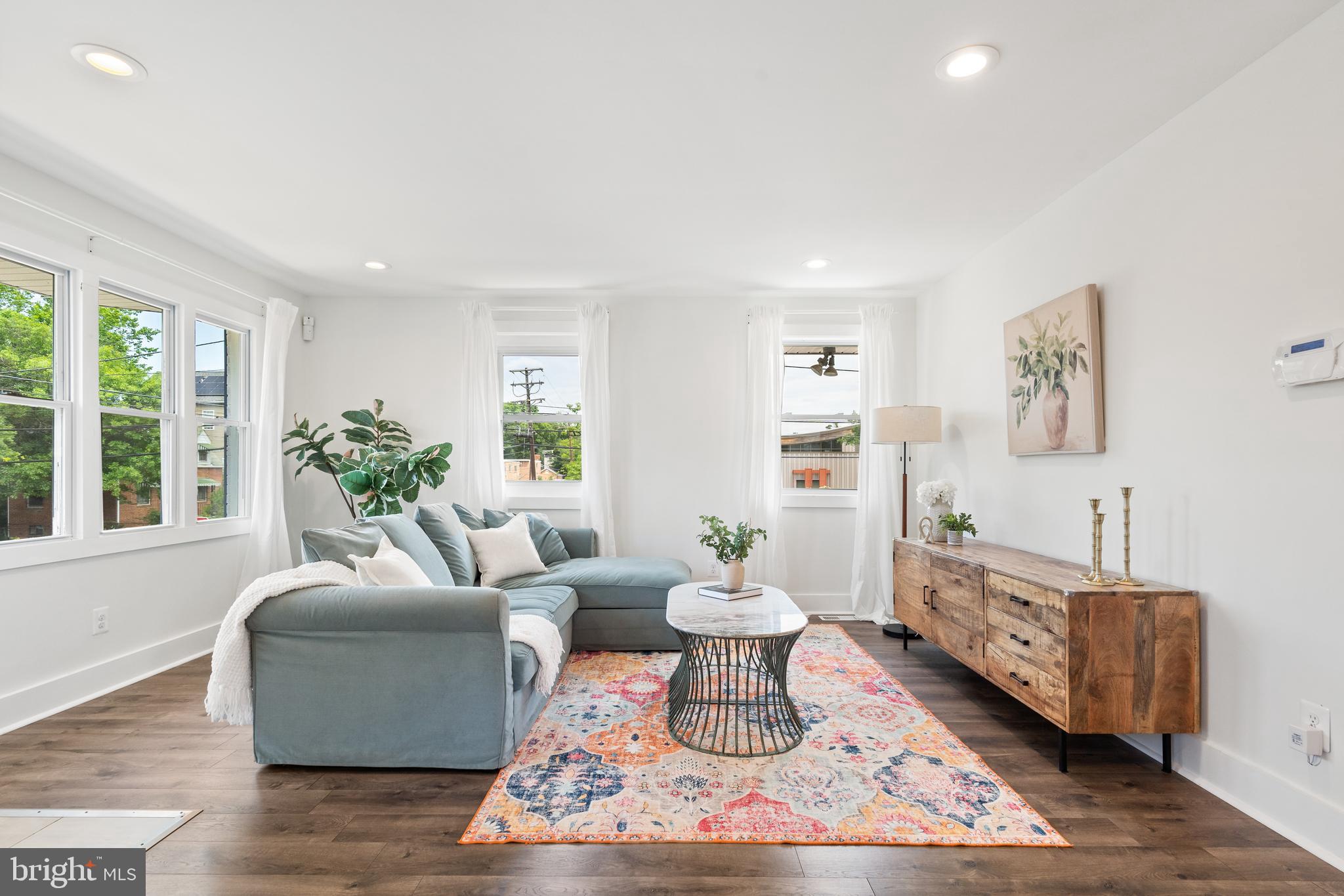 5221 C Street Southeast Washington, DC 20019 - Photo 7 of 34 Durable, luxury vinyl wood-look plank flooring
