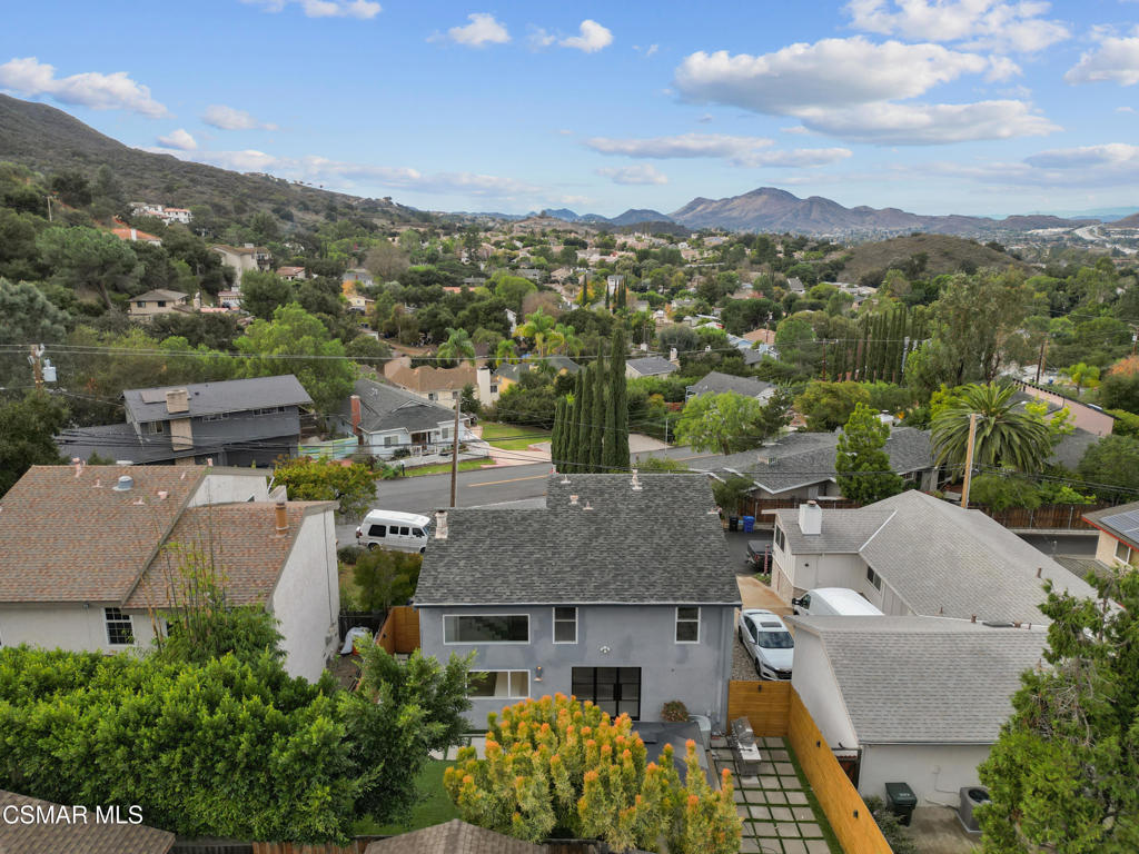 264 Beech Road Newbury Park, CA 91320 - Photo 28 of 29 an aerial view of a house with a garden