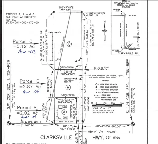 $47,500 | Parcel B West Clarksville Road, Clarksville, MI 48815