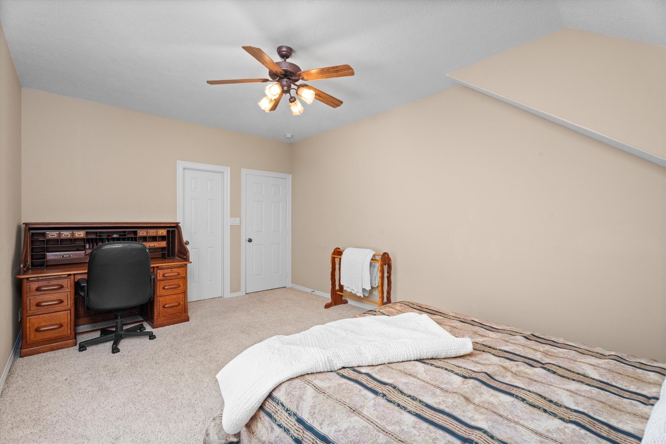 31627 Cedardale Street Magnolia, TX 77355 - Photo 36 of 47 Spacious third bedroom with closet storage, offering privacy away from the main living areas.