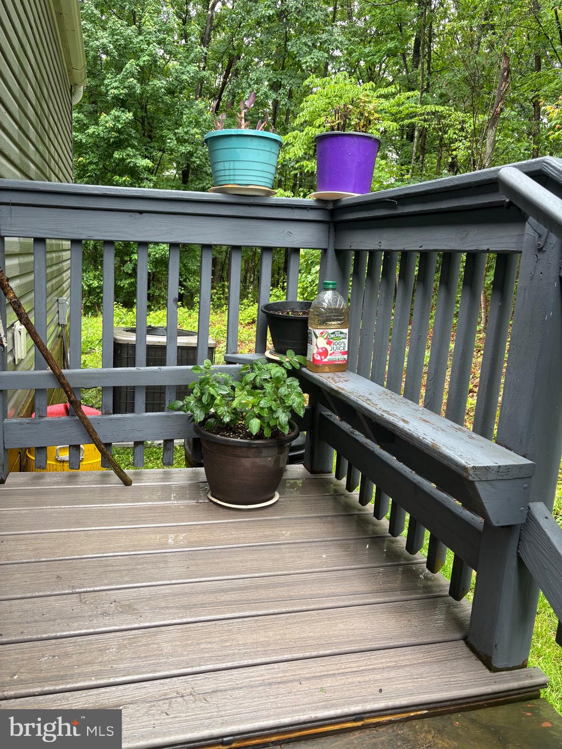 8964 Jersey Mountain Road Points, WV 25437 - Photo 14 of 34 Sitting bench on back deck with New Trex Decking