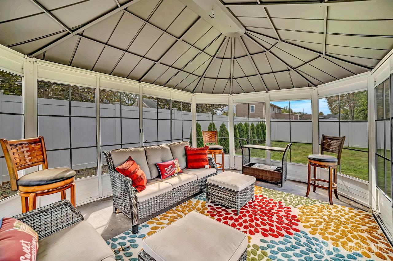 101 West Hill Road Colonia, NJ 07067 - Photo 43 of 52 a outdoor living space with furniture and a rug