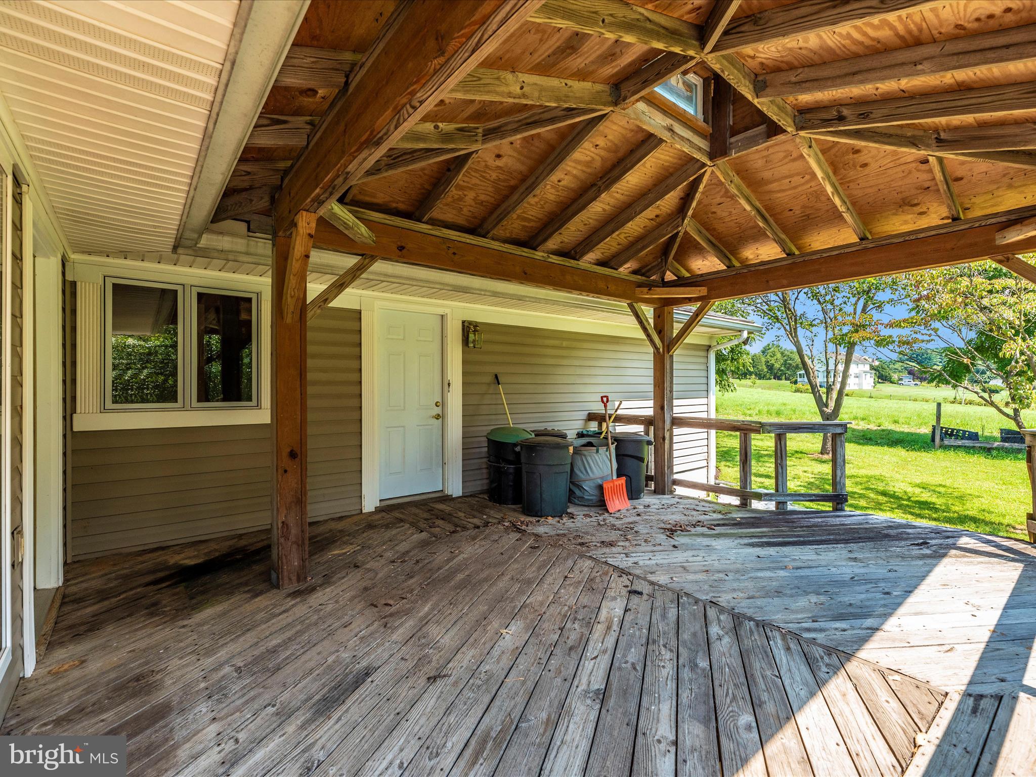 2313 Bidle Road Middletown, MD 21769 - Photo 51 of 85 a view of a porch with wooden floor