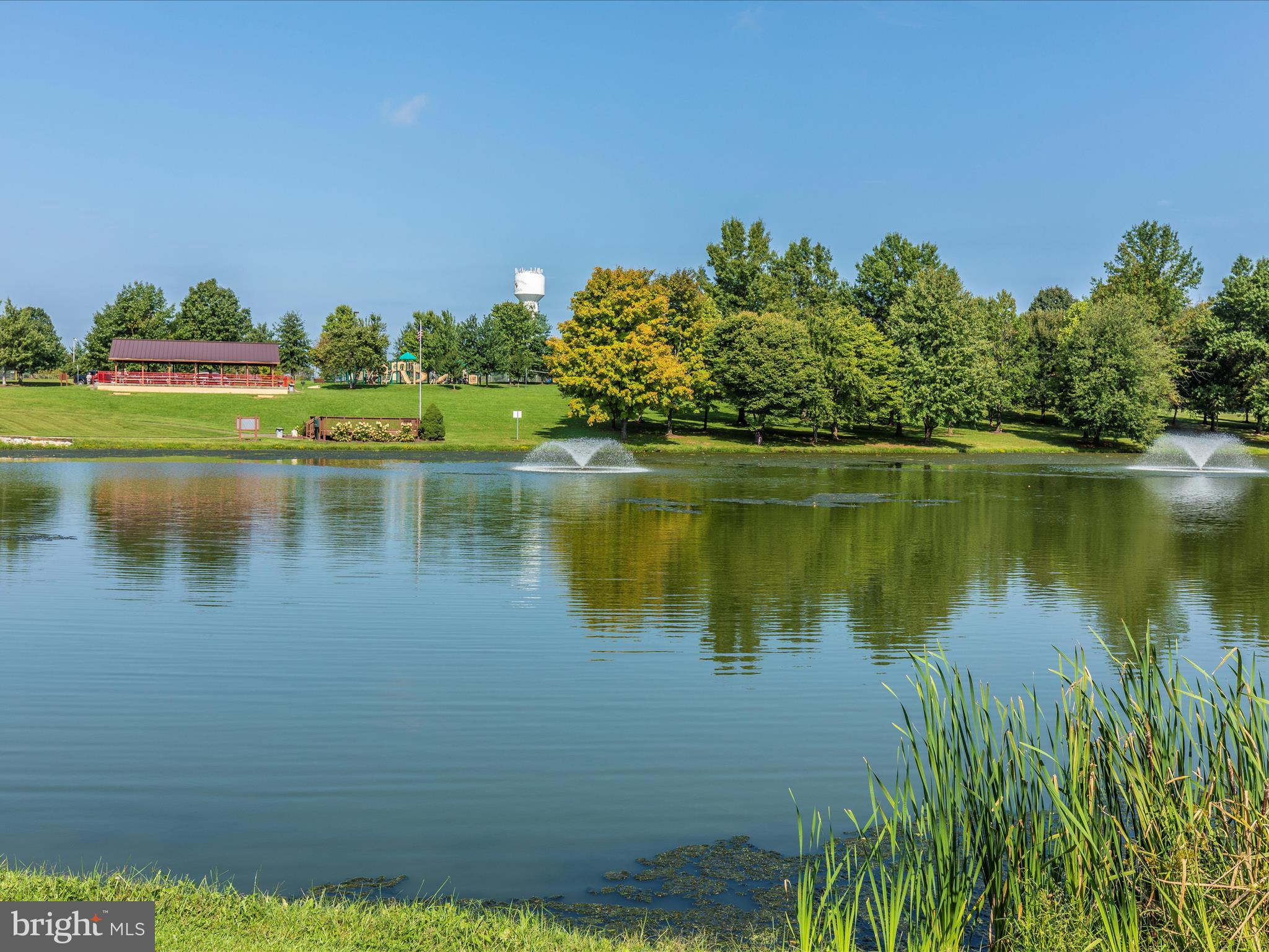 2313 Bidle Road Middletown, MD 21769 - Photo 77 of 85 a view of a lake with houses in the back