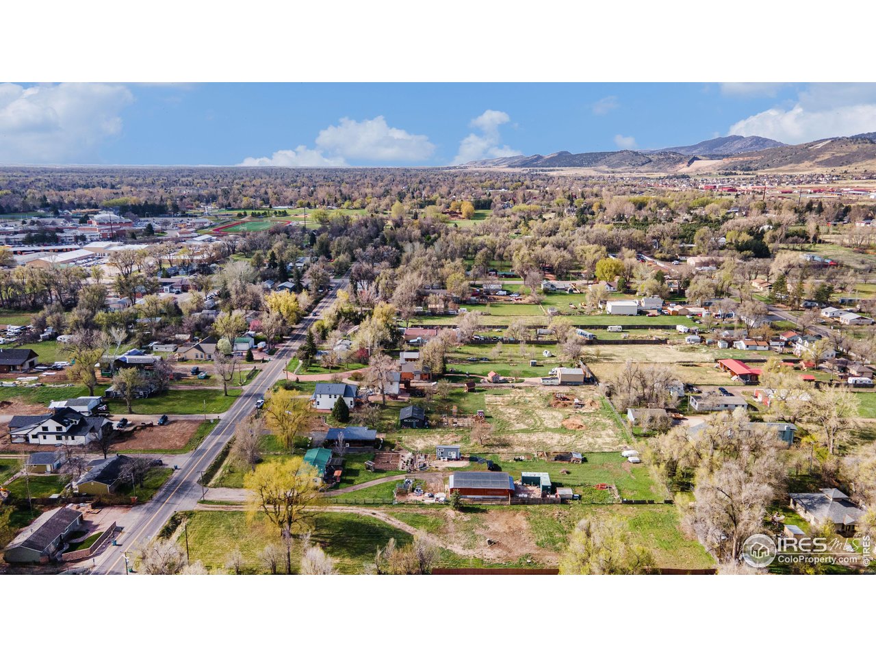 329 North Sunset Street Fort Collins, CO 80521 - Photo 6 of 16 an aerial view of a house