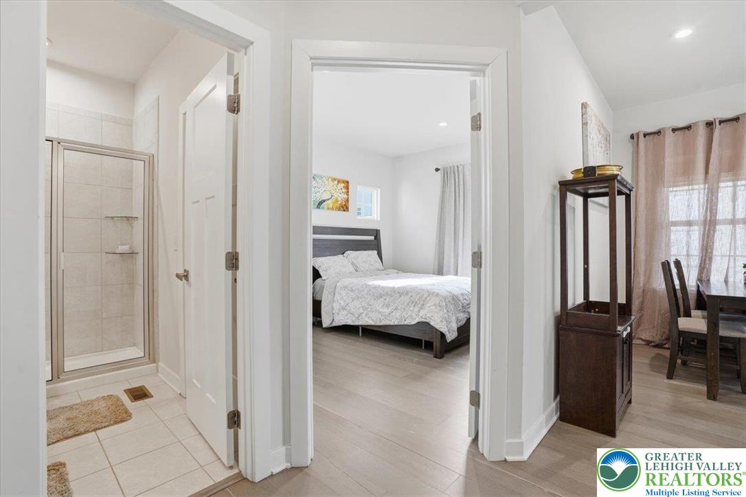 3902 Orth Street Bethlehem, PA 18020 - Photo 23 of 62 a en suite bathroom with a shower and tub