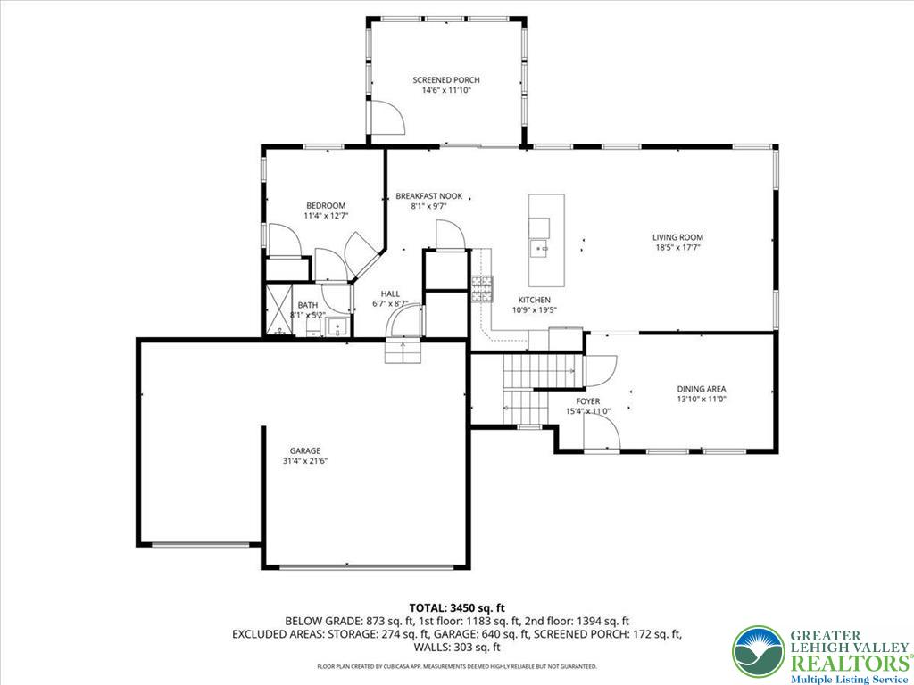 3902 Orth Street Bethlehem, PA 18020 - Photo 60 of 62 Floorplan