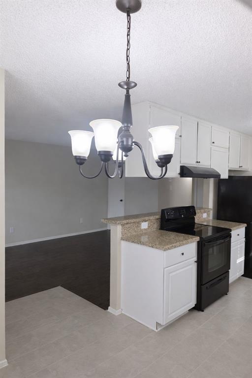 620 Race Street, Unit D Crowley, TX 76036 - Photo 3 of 20 a kitchen with stainless steel appliances granite countertop a sink a stove and a refrigerator