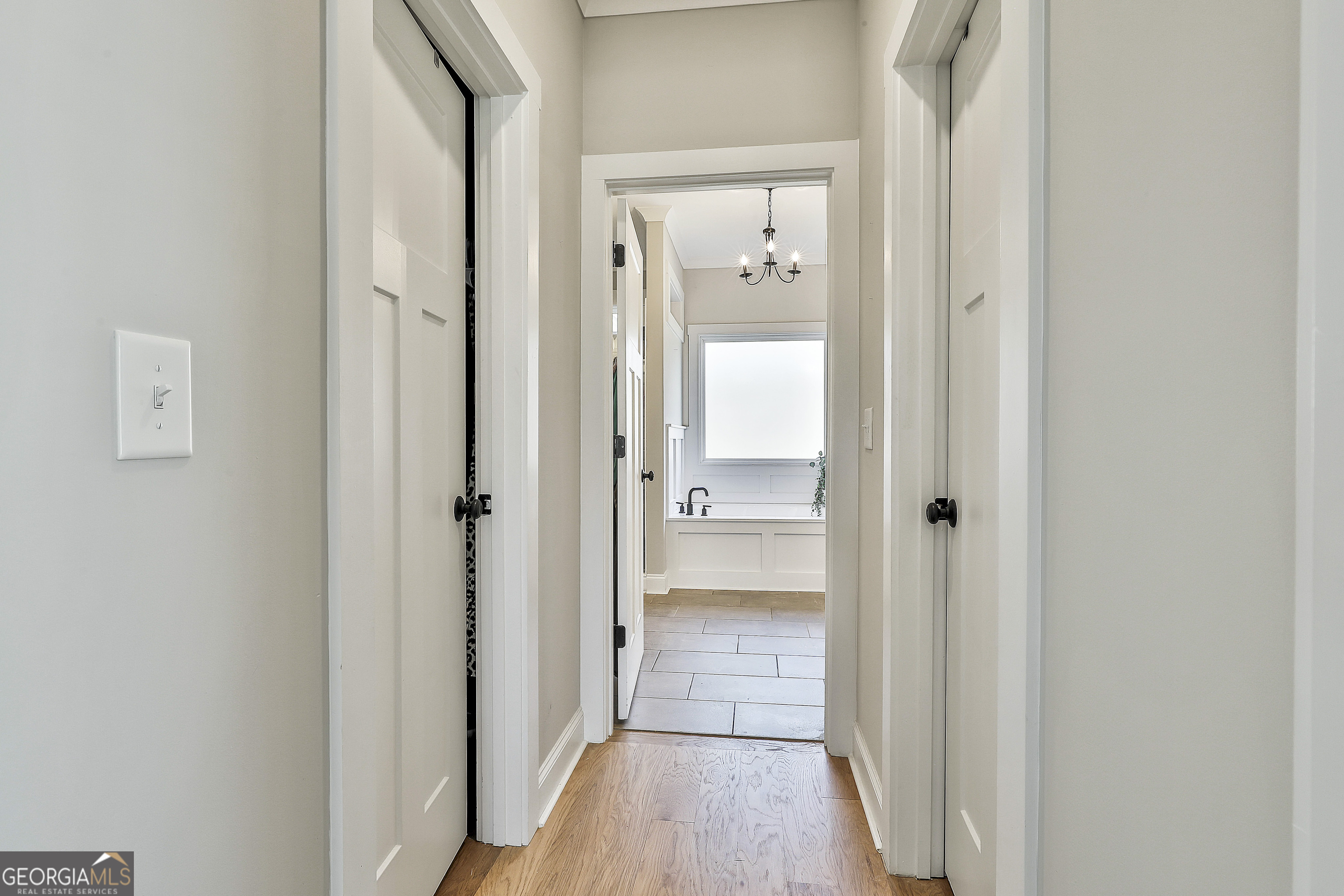 255 Werner Way Senoia, GA 30276 - Photo 30 of 47 a view of a bathroom from a hallway