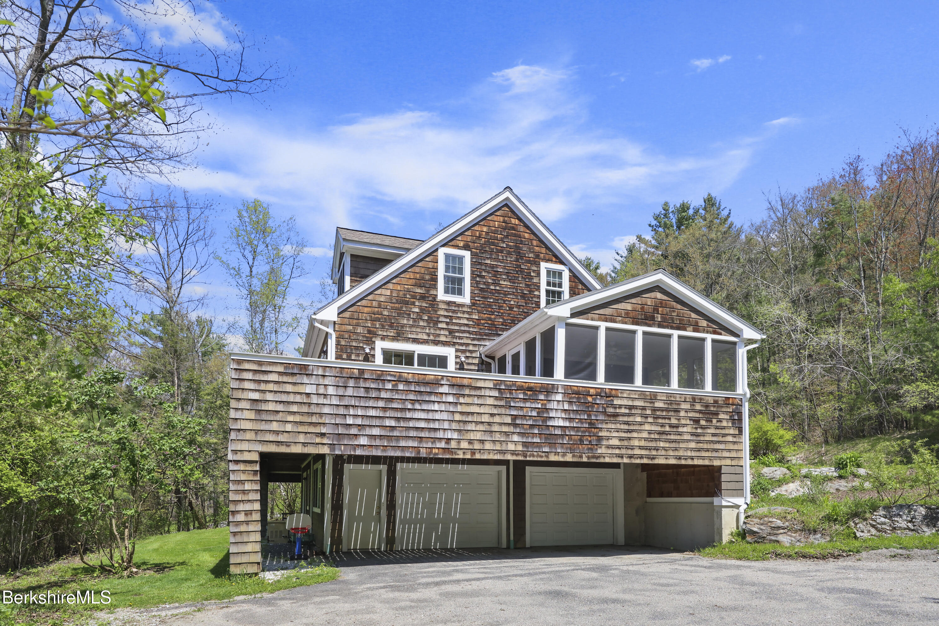 130 E Road Alford, MA 01266 - Photo 23 of 29 a front view of a house with a yard