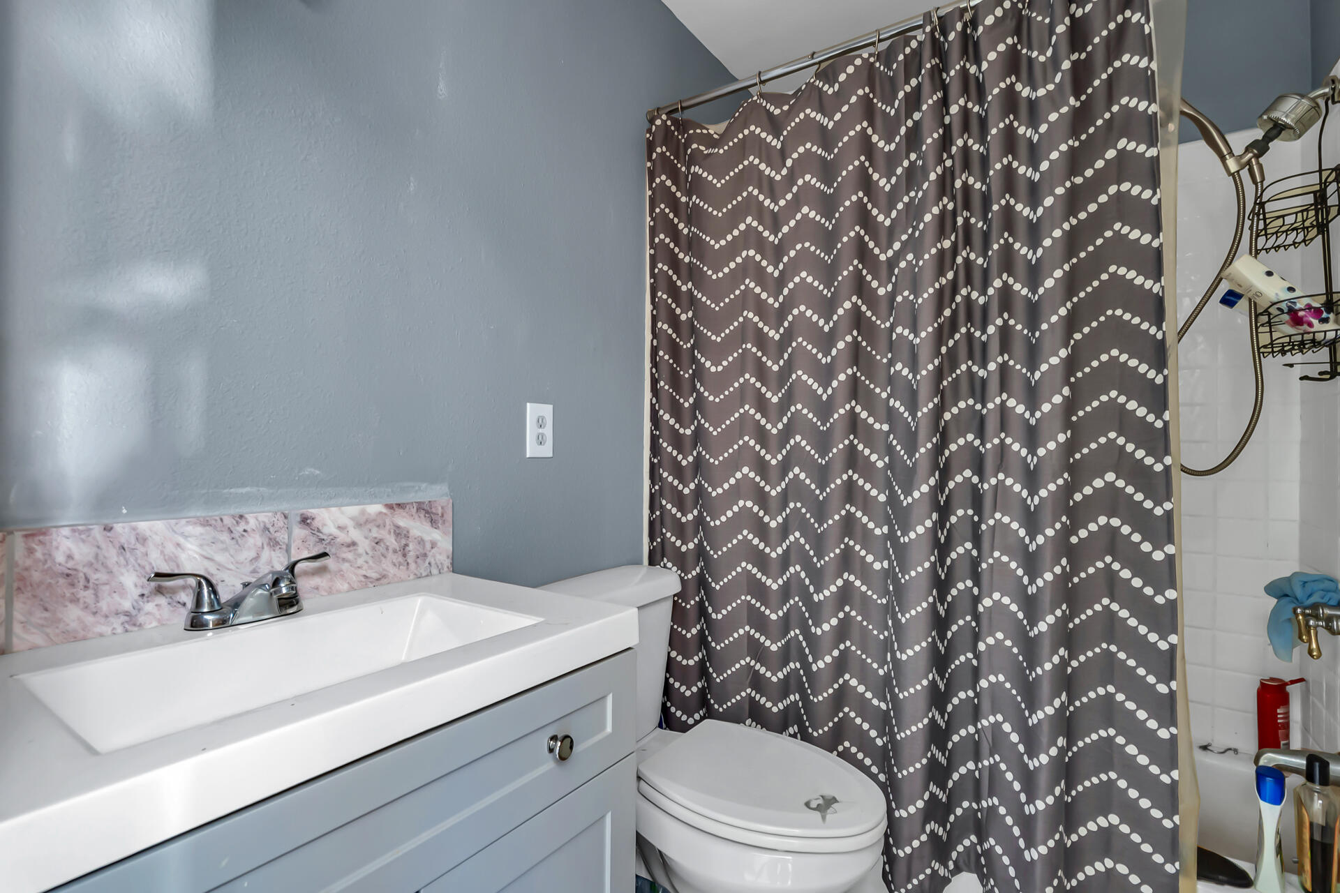 15368 Star Flower Road Oak Run, CA 96069 - Photo 46 of 63 a bathroom with a sink toilet and shower