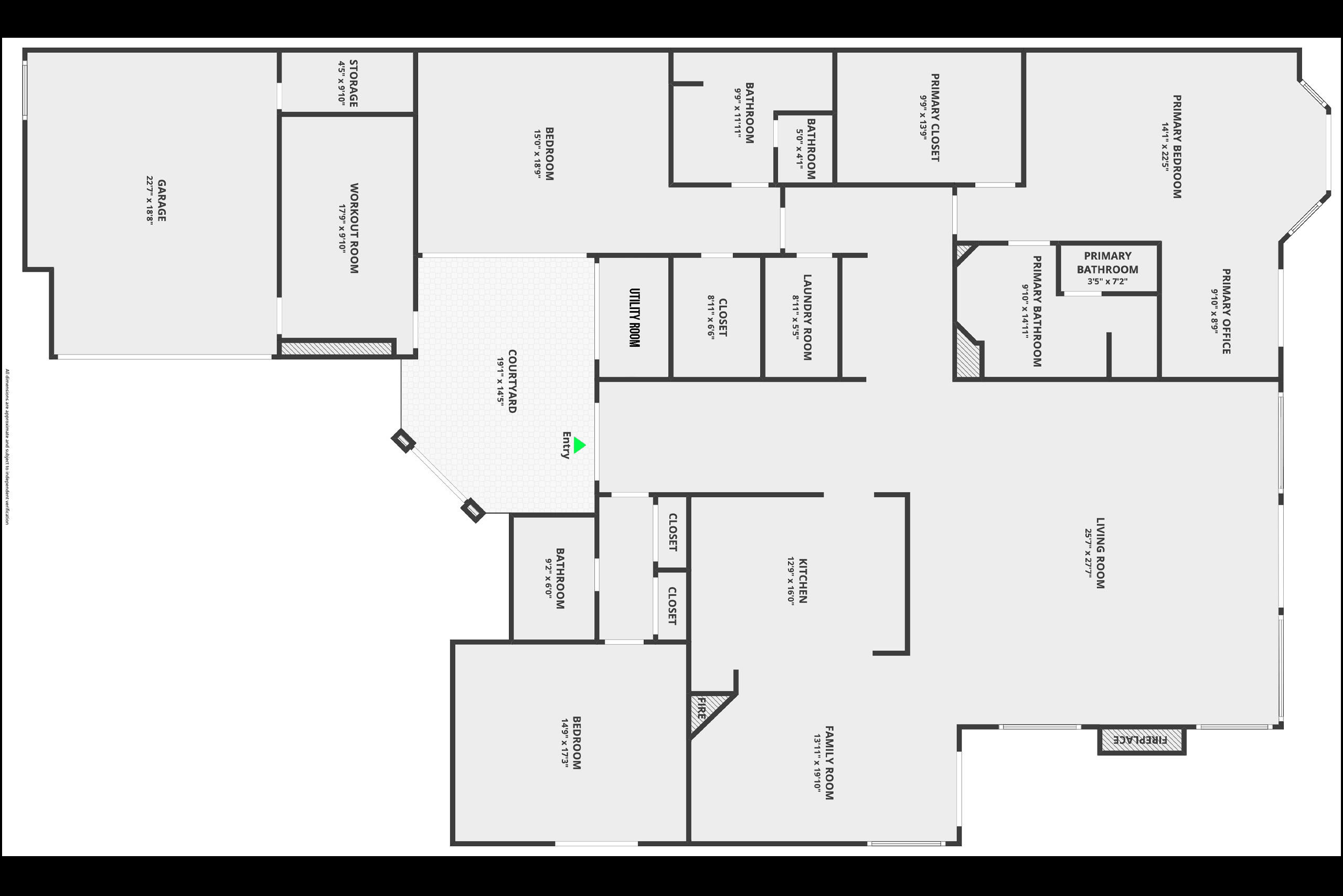 18 Creekside Drive Rancho Mirage, CA 92270 - Photo 38 of 40 a picture of a room with wall and white wall