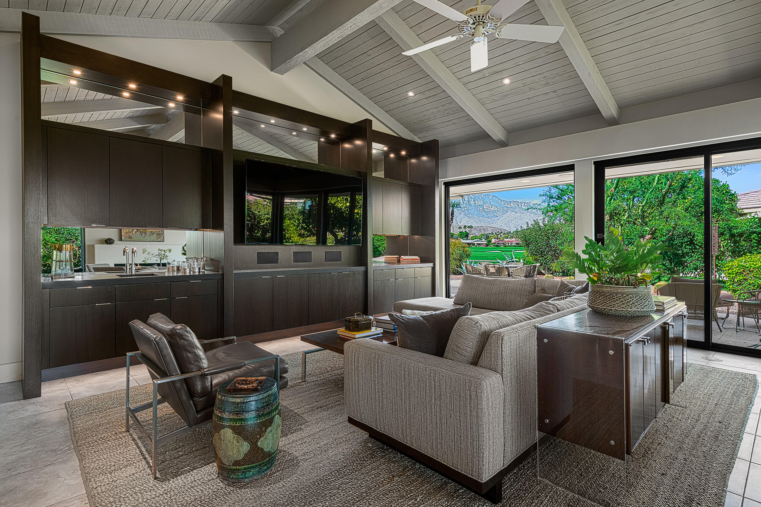 18 Creekside Drive Rancho Mirage, CA 92270 - Photo 6 of 40 a living room with furniture and a large window