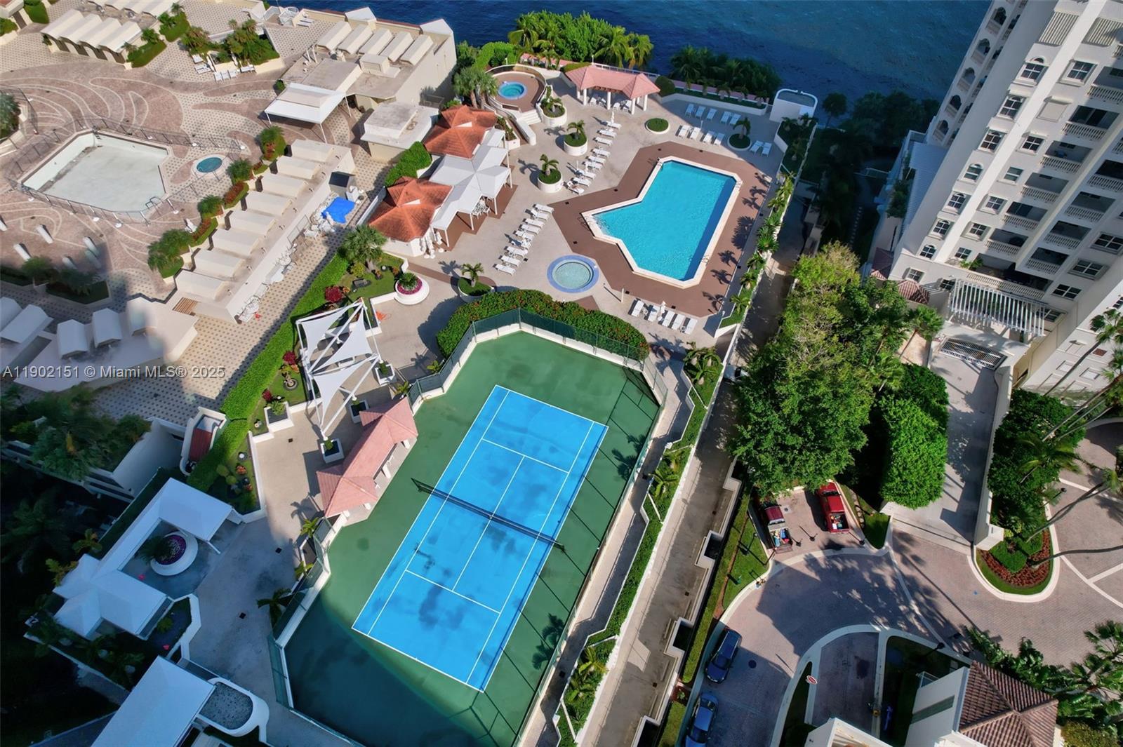 20185 East Country Club Drive, Unit 1405 Aventura, FL 33180 - Photo 38 of 67 an aerial view of a house an outdoor space and sitting area