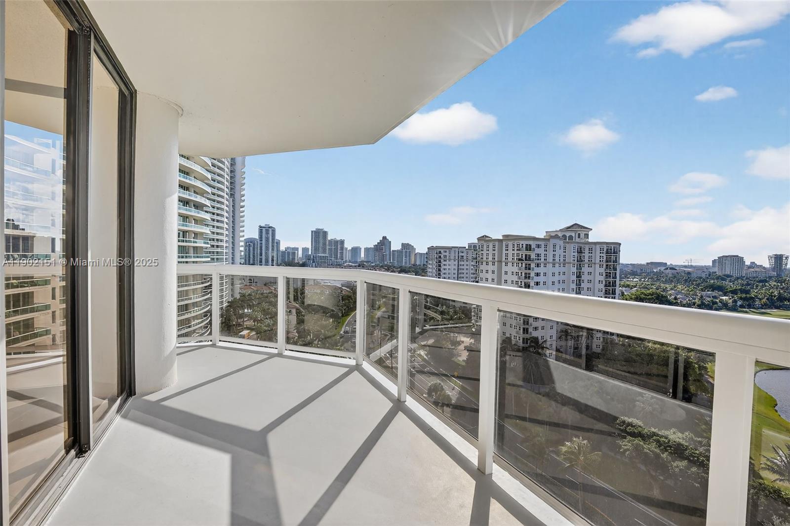 20185 East Country Club Drive, Unit 1405 Aventura, FL 33180 - Photo 7 of 67 a view of city from balcony