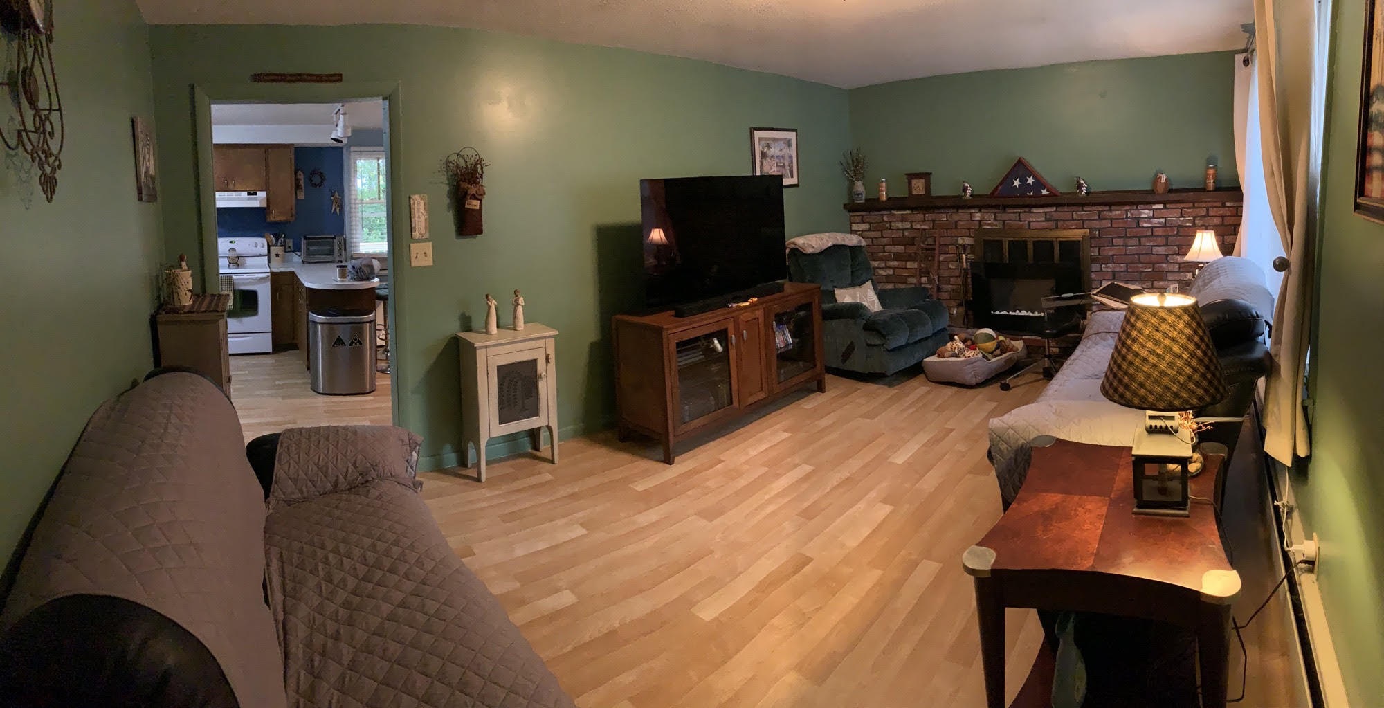 9 Webster Street Springvale, ME 04083 - Photo 12 of 36 wide angle of living room