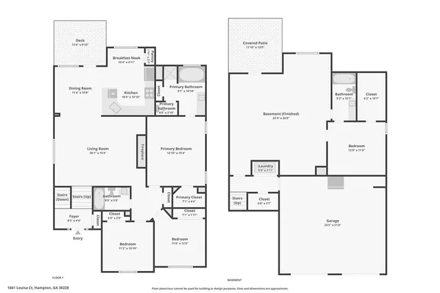 $375,000 | 1661 Louisa Court, Hampton, GA 30228