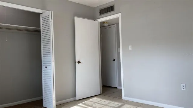 a view of closet area