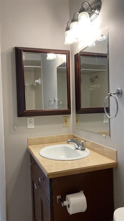 3718 West McKay Avenue, Unit 206 Tampa, FL 33609 - Photo 20 of 21 a bathroom with a sink and a mirror