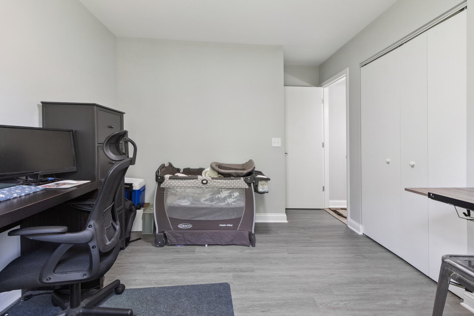 1243 Jericho Road Aurora, IL 60506 - Photo 13 of 25 a view of a workspace with furniture and a window