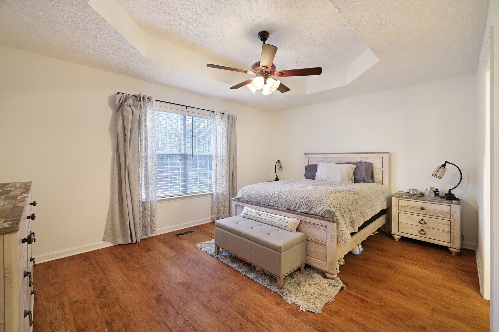 808 Jonathan Drive Lebanon, TN 37087 - Photo 14 of 29 a bedroom with a bed and wooden floor