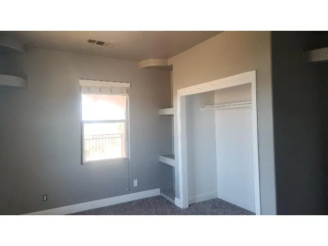 a open hall with a window