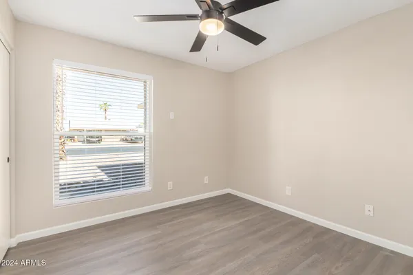 wooden floor in an empty room