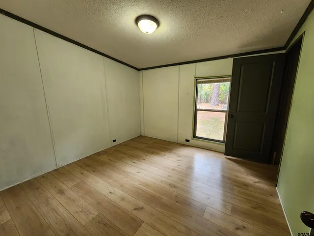 a close view of closet