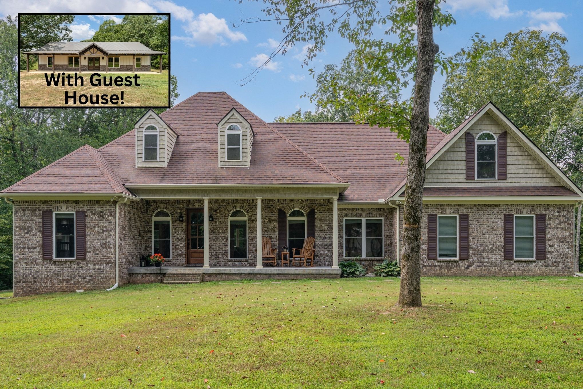 3395 Shouse Road Santa Fe, TN 38482 - Photo 1 of 73 a front view of a house with garden