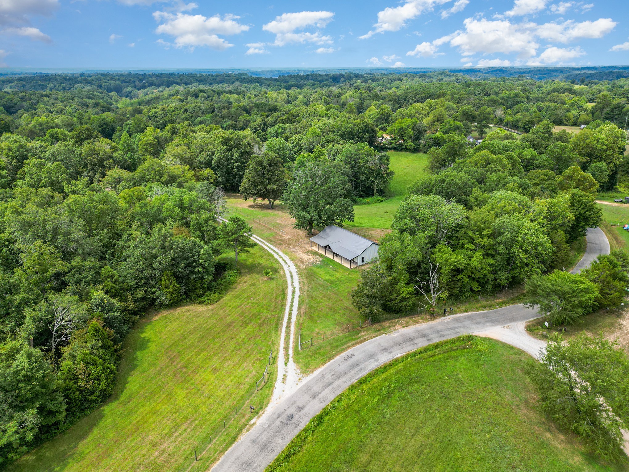 3395 Shouse Road Santa Fe, TN 38482 - Photo 67 of 73 a view of a yard with a swimming pool
