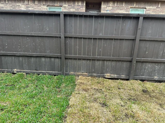 a view of outdoor space with seating area