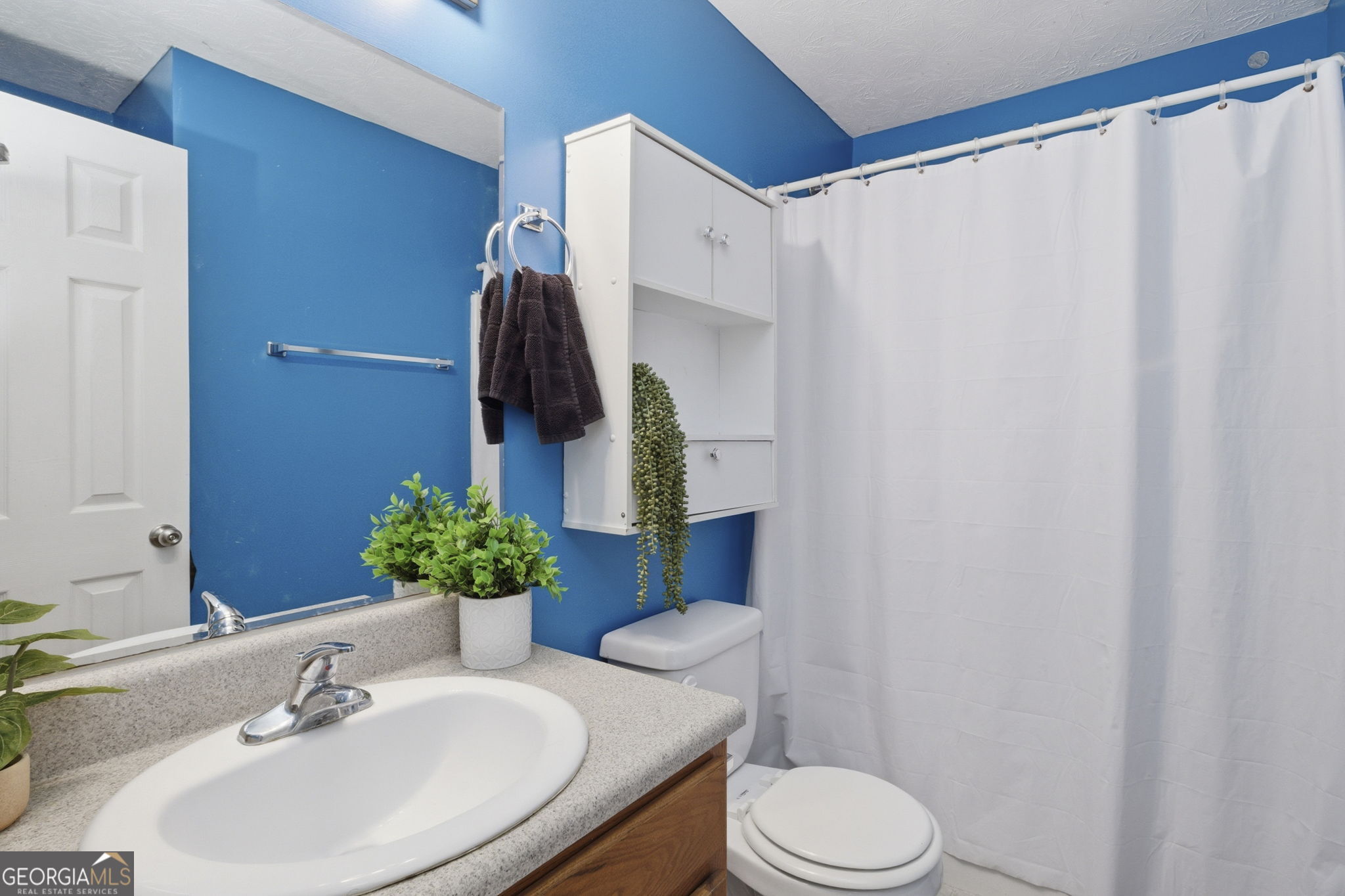607 Thornton Street LaFayette, GA 30728 - Photo 13 of 25 a bathroom with a sink toilet and mirror