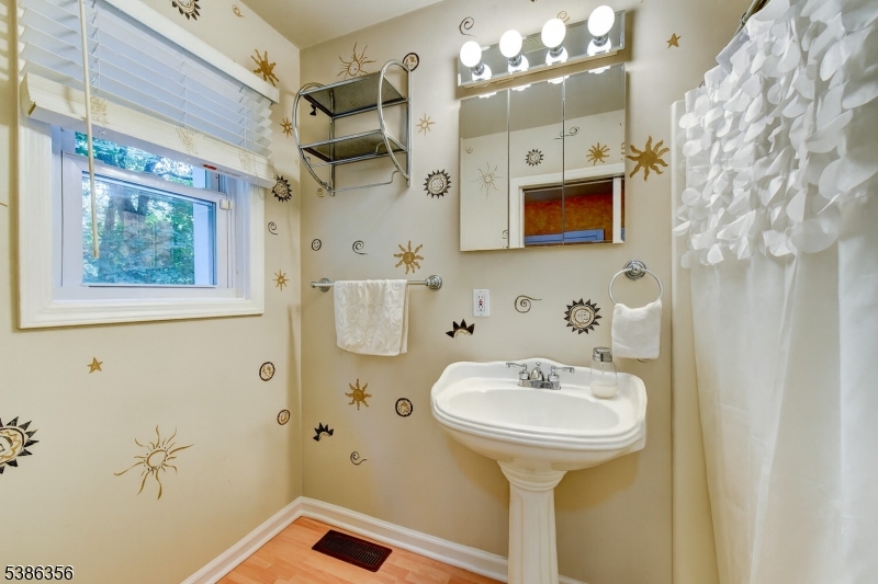 481 Terrill Road Fanwood, NJ 07023 - Photo 14 of 31 a bathroom with a sink a mirror and a shower