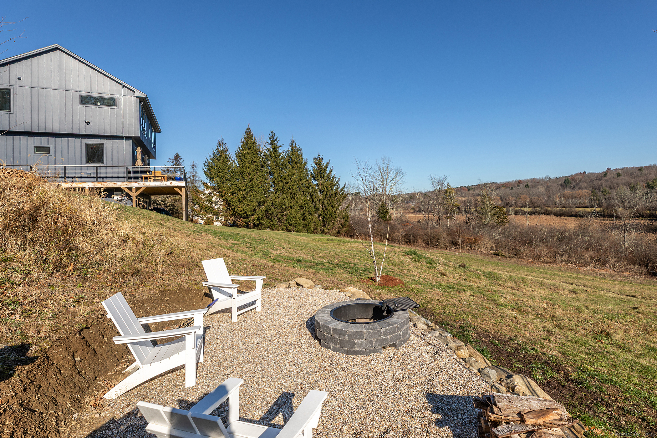 202 Sharon Valley Road Sharon, CT 06069 - Photo 19 of 19 a balcony with furniture and city view