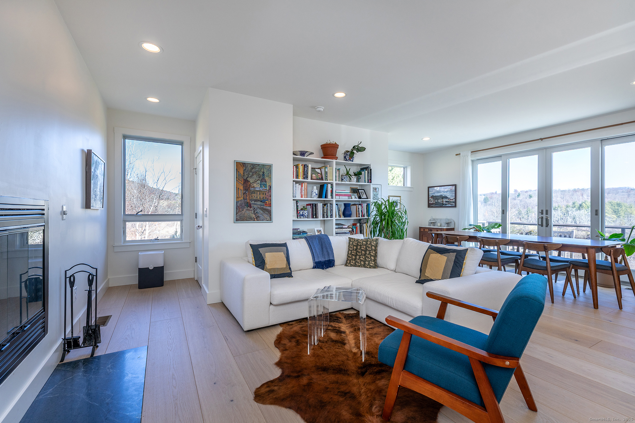 202 Sharon Valley Road Sharon, CT 06069 - Photo 6 of 19 a living room with furniture and a large window