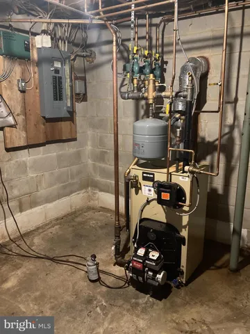 a room with storage and utility