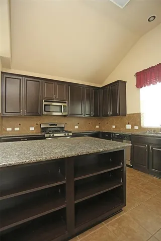 a view of a livingroom with a chandelier
