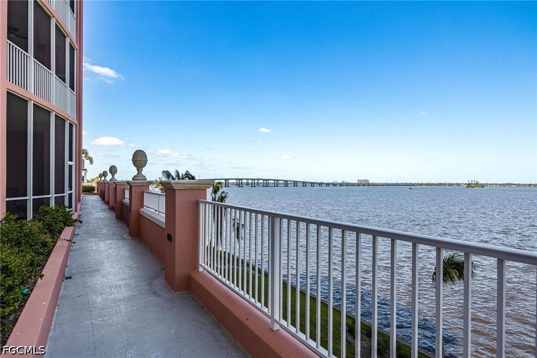 2745 First Street, Unit 306 Fort Myers, FL 33916 - Photo 32 of 50 a view of a balcony with an outdoor space