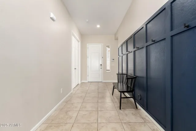 a view of a door of a house