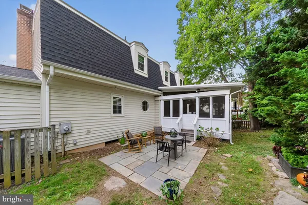 a view of a house with patio