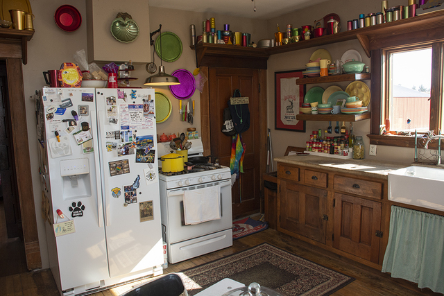 16477 Capp Road Morrison, IL 61270 - Photo 11 of 39 a kitchen with refrigerator and window