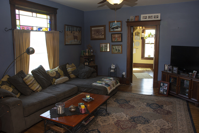 16477 Capp Road Morrison, IL 61270 - Photo 17 of 39 a living room with furniture and a flat screen tv